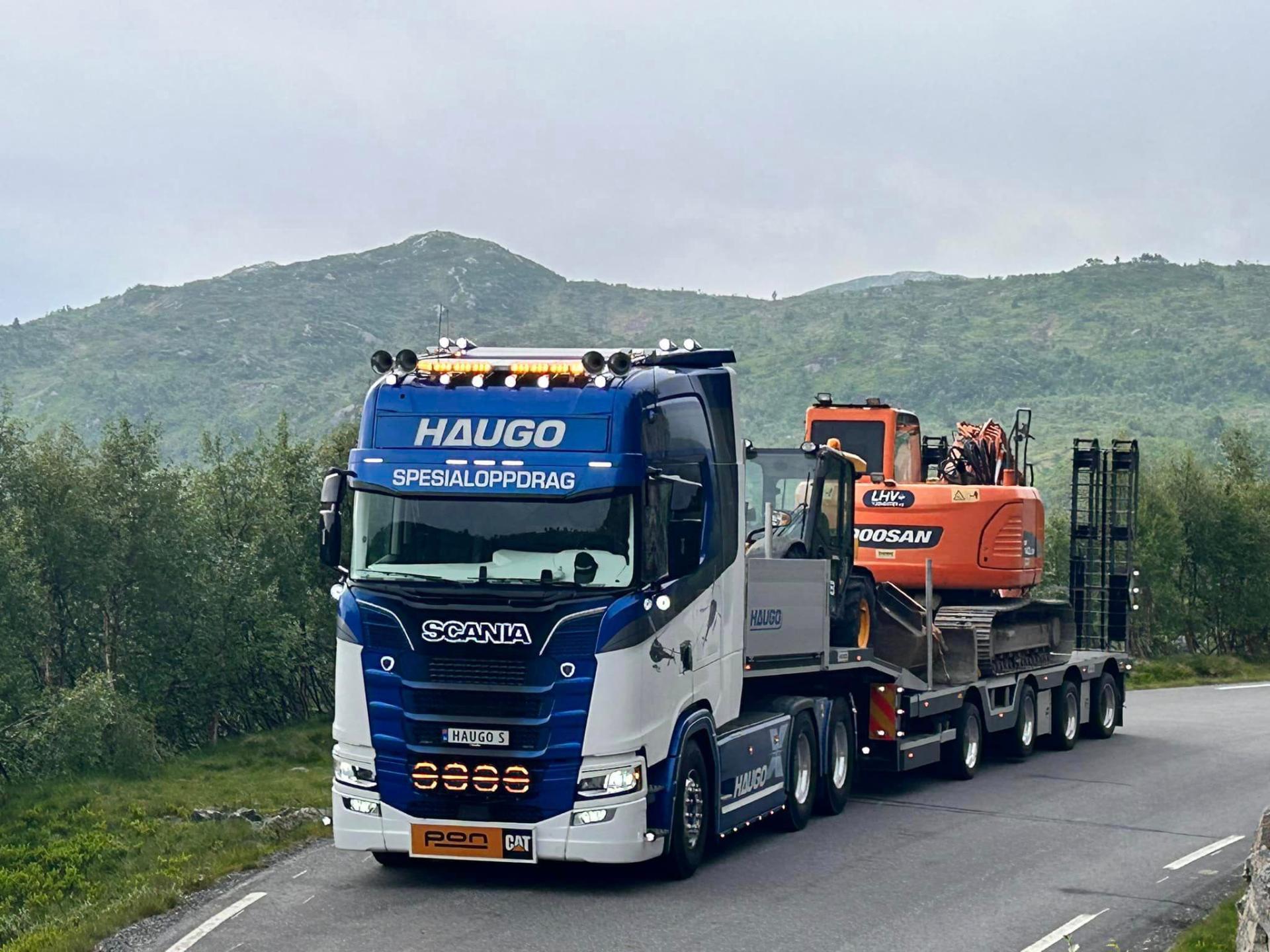 Transport av alle maskiner