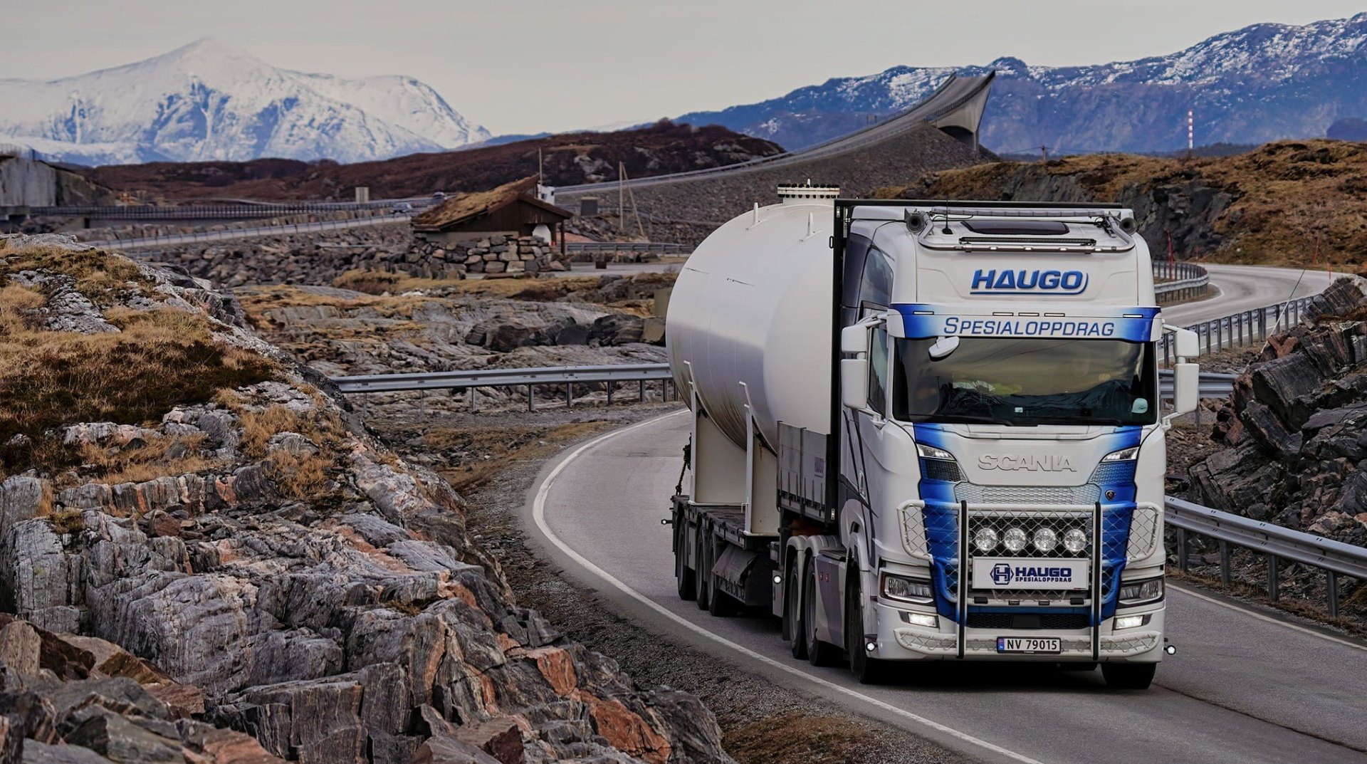 Haugo Spesialoppdrag transportkjøretøy